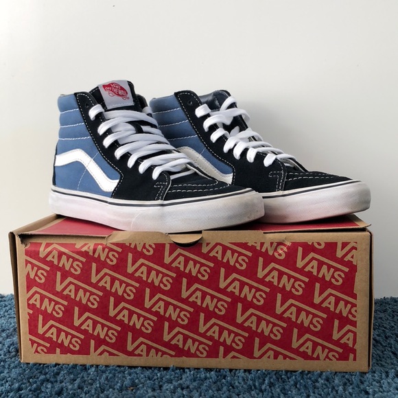 Vans Shoes - Vans Sk8-Hi Navy women’s 8